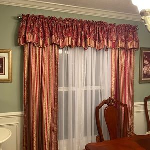 Curtains and Valance